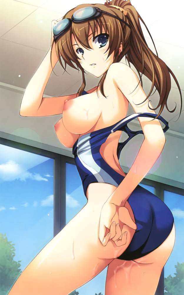 For those who want to lick a girl wearing water school [secondary erotic] skmizero images 8