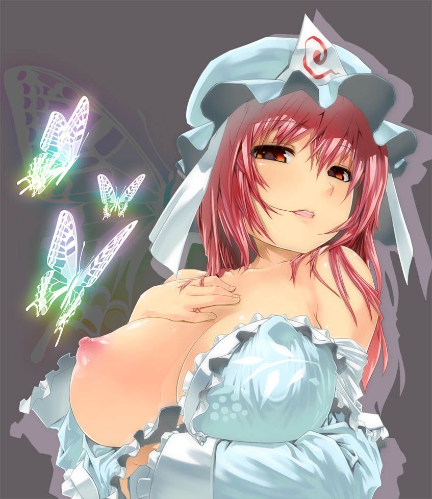 [East] most artificial mouths cute yuyuko's big breasts certainly touhou characters! 10