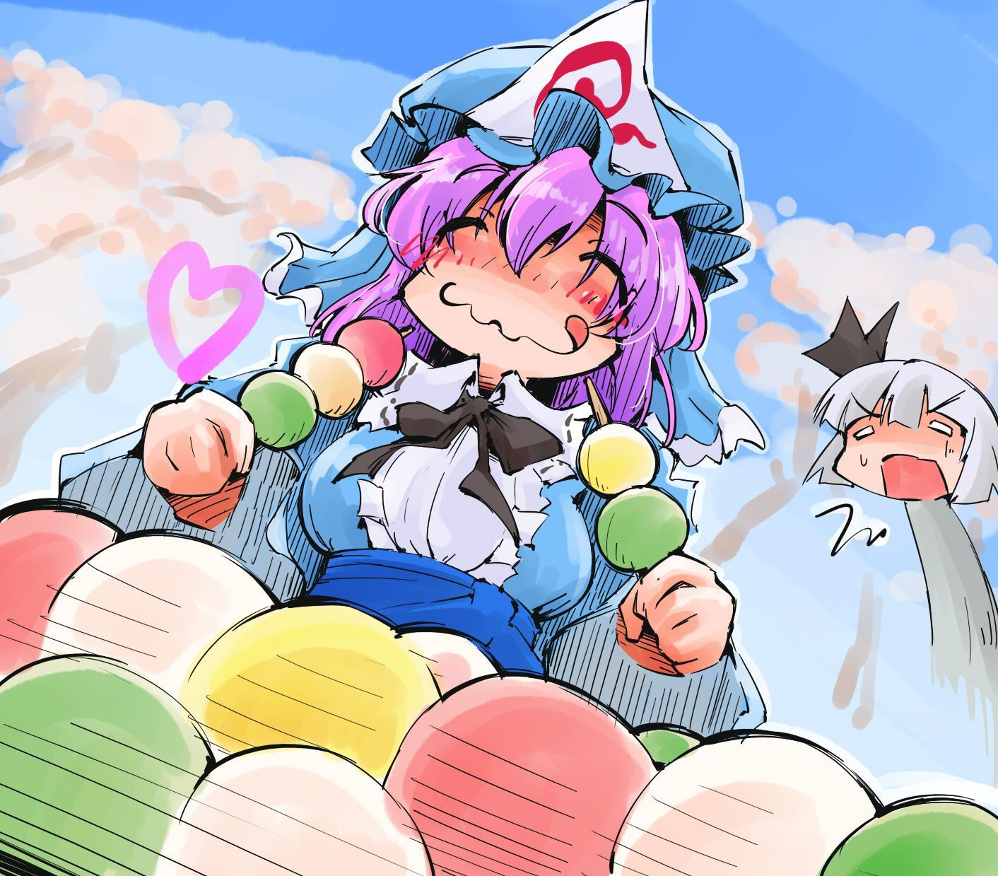 [East] most artificial mouths cute yuyuko's big breasts certainly touhou characters! 2