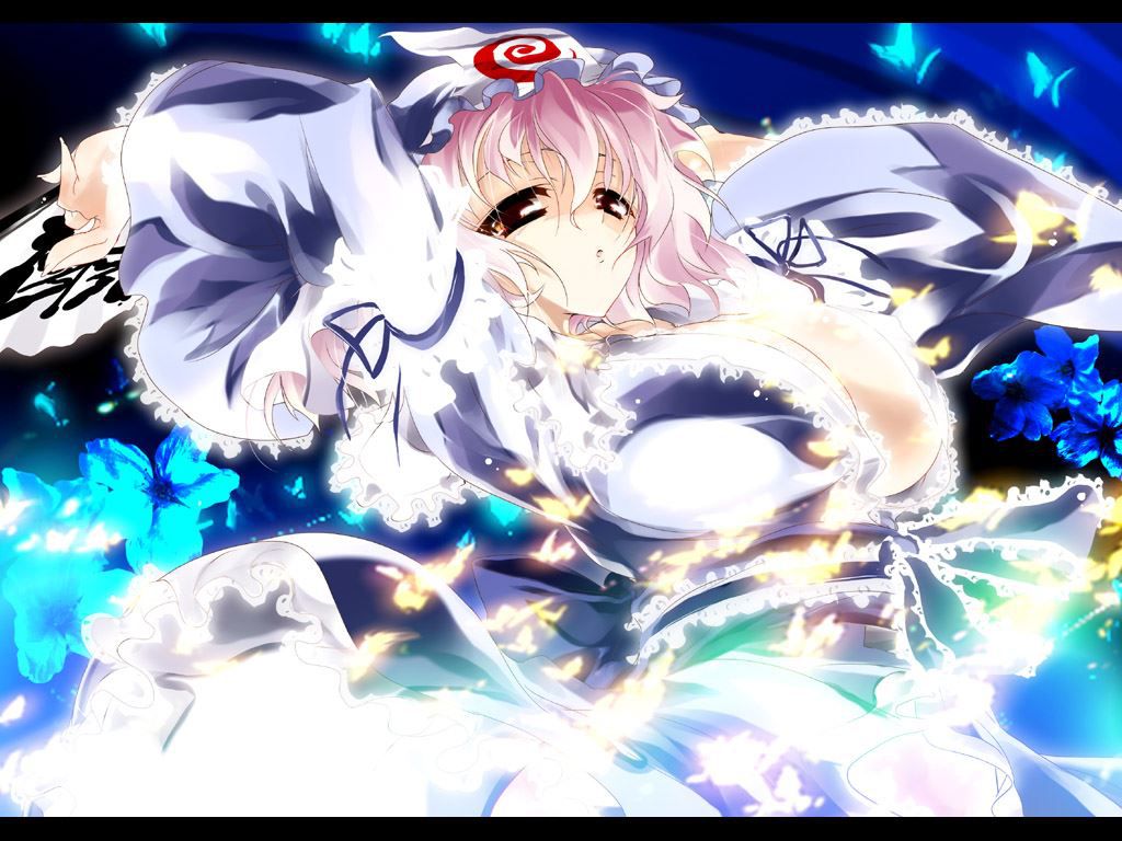 [East] most artificial mouths cute yuyuko's big breasts certainly touhou characters! 32