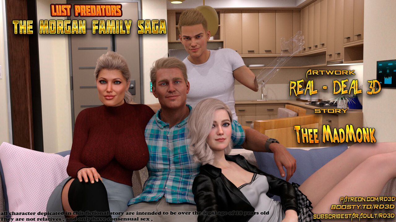 [Real-Deal 3D] The Morgan Family Saga 1