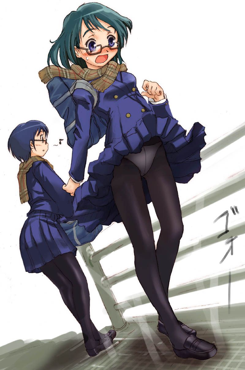 [3: 2] JK's uniforms not cold in such a short skirt on. 16