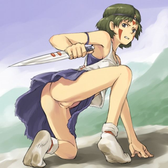 Princess Mononoke San of 40 erotic images [Ghibli] 25