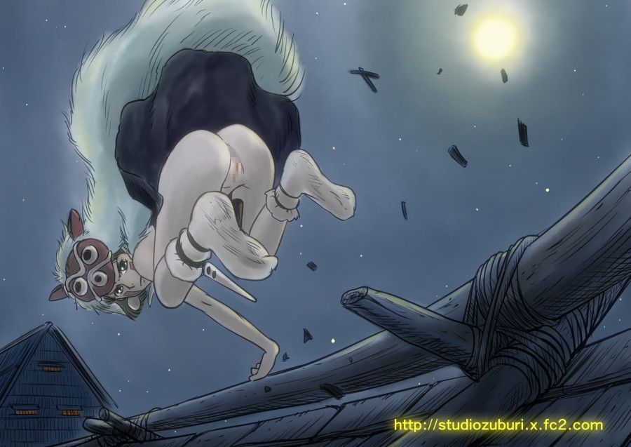 Princess Mononoke San of 40 erotic images [Ghibli] 7