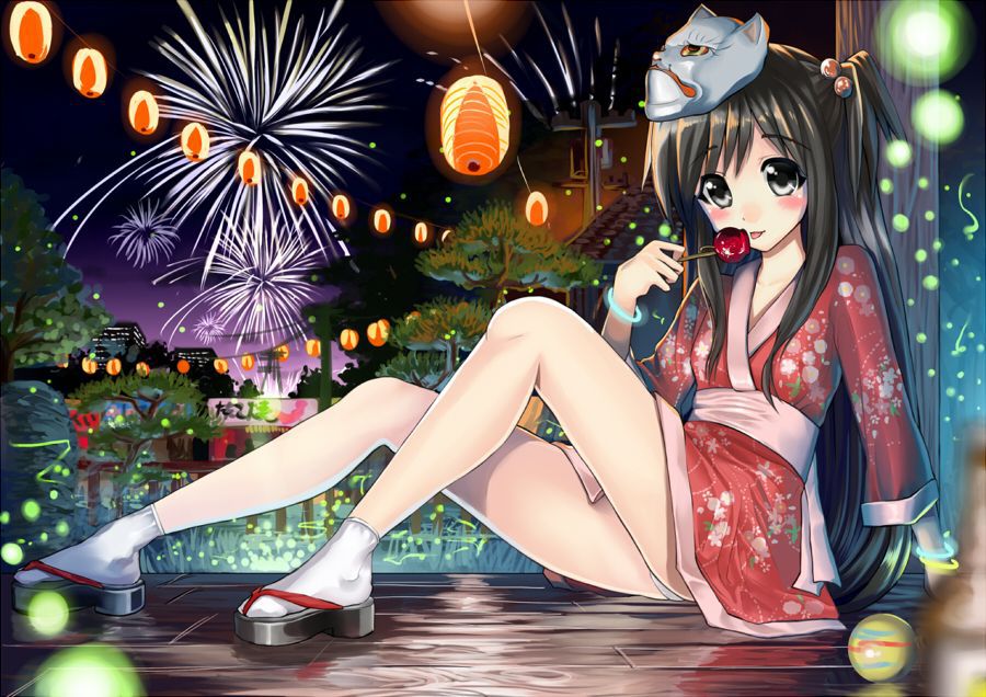 A fireworks event date with her erotic pictures 60 pieces [feel the summer girl] 34