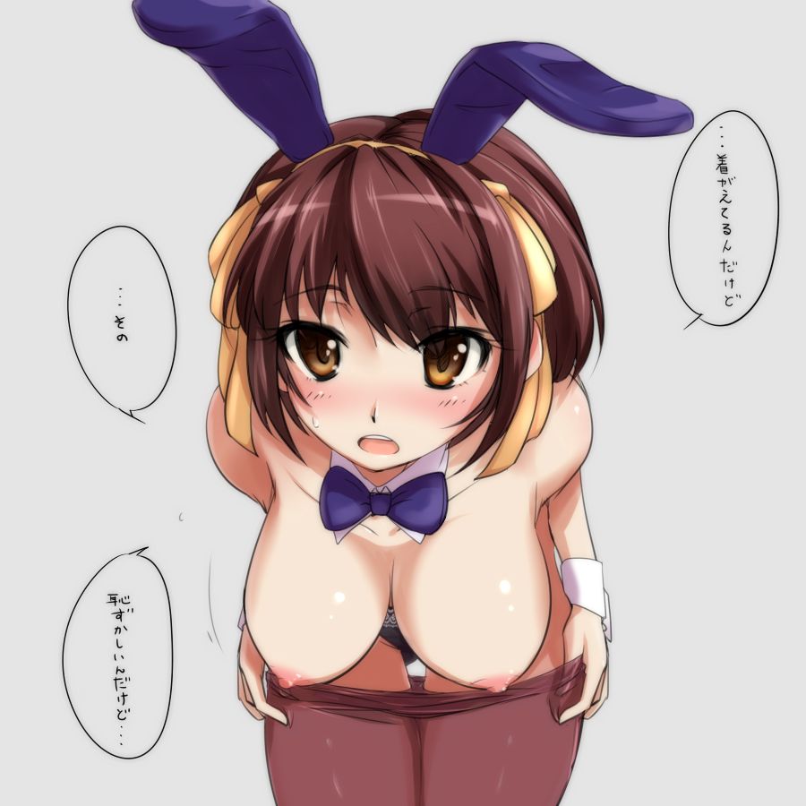 [Secondary erotic: erotic pictures of Haruhi Suzumiya to gather, celebrate the pachinko! 7