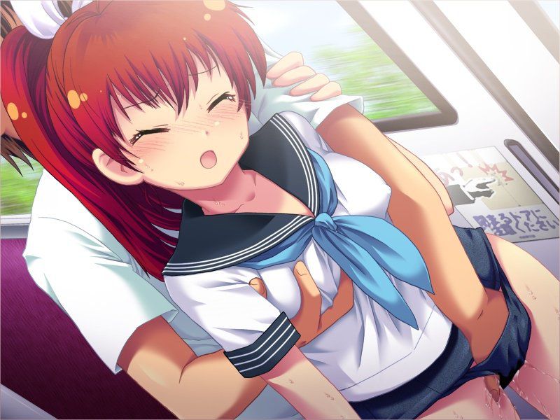 【Erotic Anime Summary】 Please see the reaction of cute women who are victims of molestation on the train 【Secondary erotica】 4