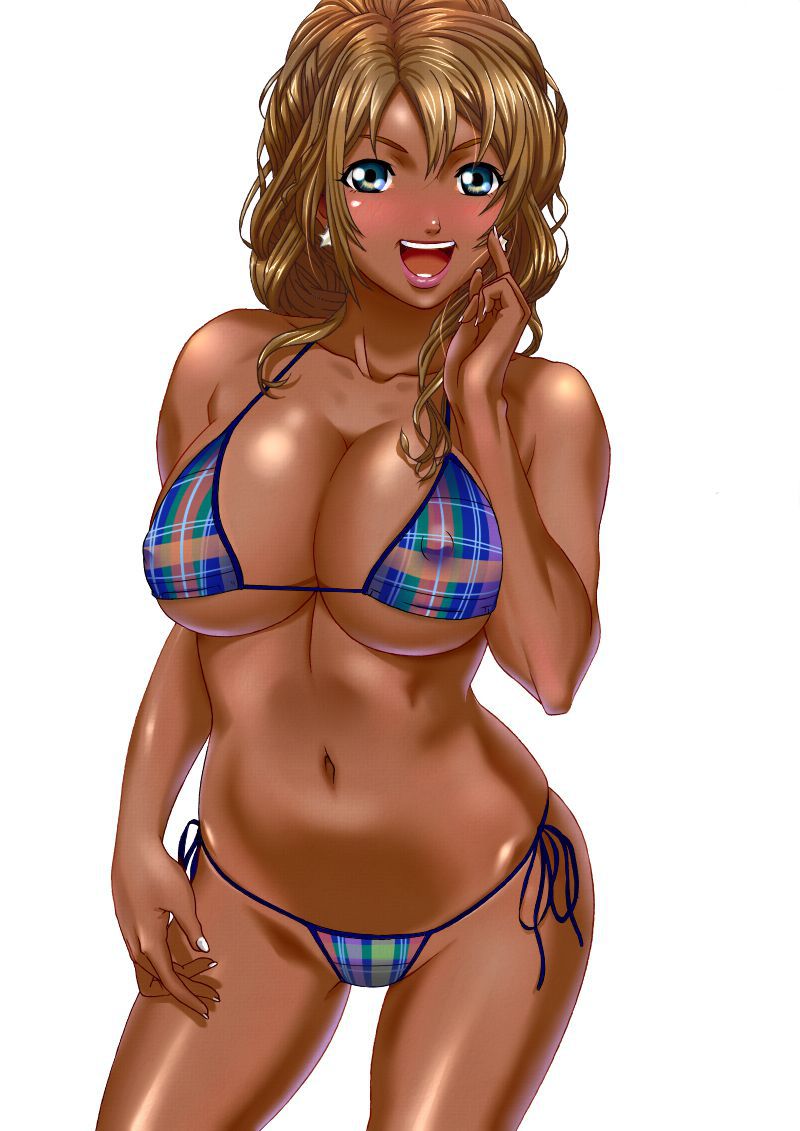 (Non-erotic) secondary image of Tan and Brown bathing suit me [fine erotic] part 1 11