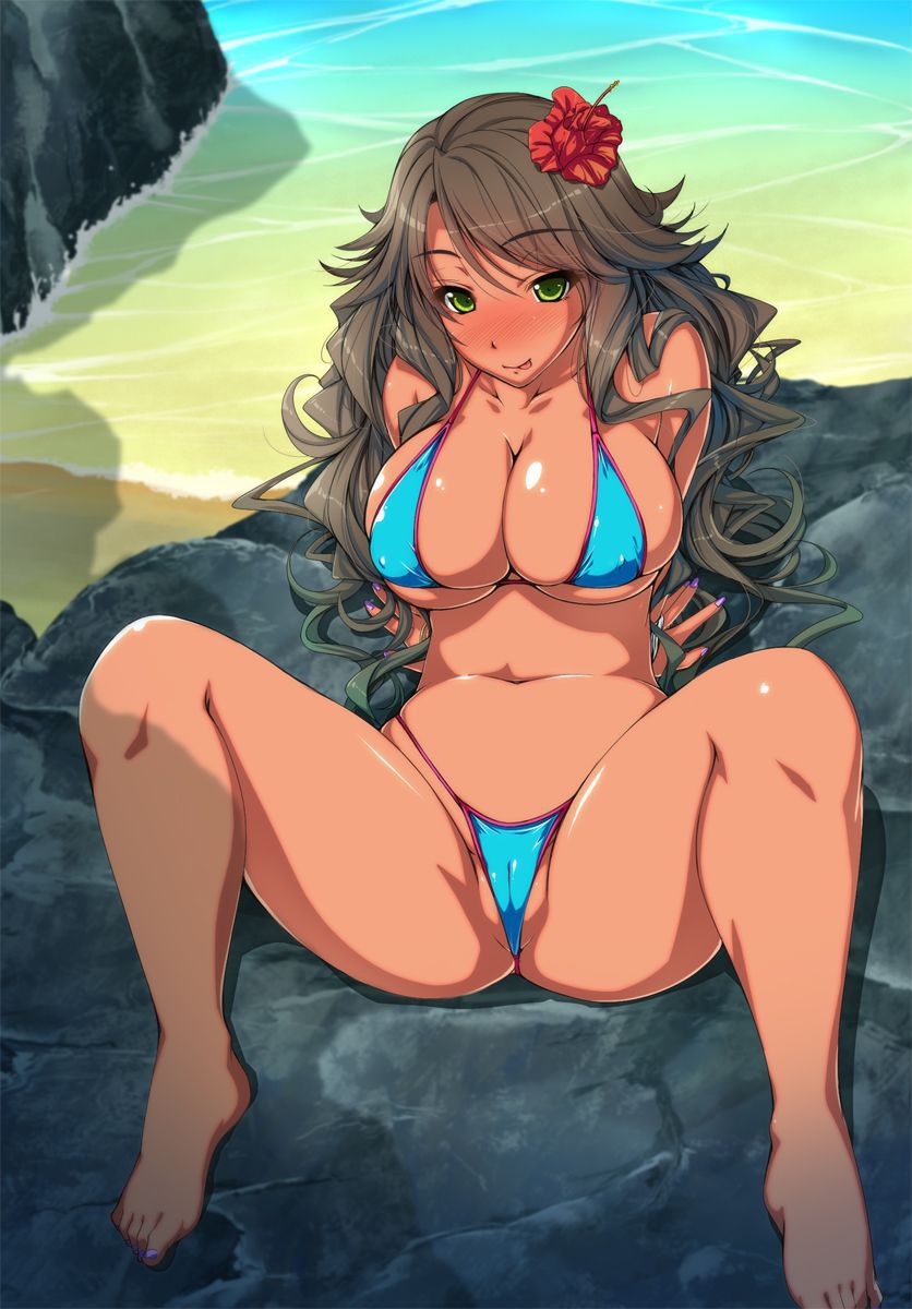 (Non-erotic) secondary image of Tan and Brown bathing suit me [fine erotic] part 1 48