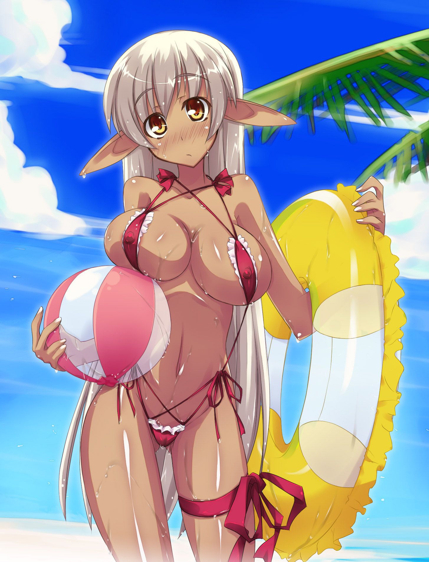 (Non-erotic) secondary image of Tan and Brown bathing suit me [fine erotic] part 1 49