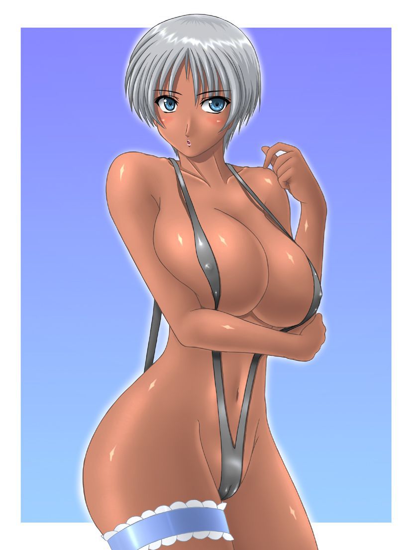 (Non-erotic) secondary image of Tan and Brown bathing suit me [fine erotic] part 1 54