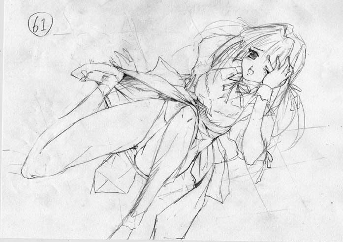 artist: Orimiya Mai (puriori-soft) / character sheet drawings for [Gage] Bishoku (pc game) 131