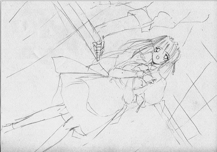 artist: Orimiya Mai (puriori-soft) / character sheet drawings for [Gage] Bishoku (pc game) 137