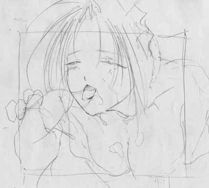 artist: Orimiya Mai (puriori-soft) / character sheet drawings for [Gage] Bishoku (pc game) 140