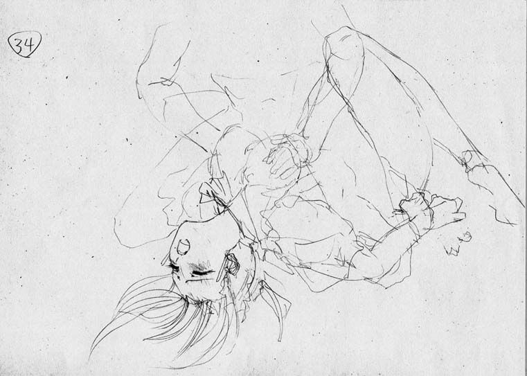 artist: Orimiya Mai (puriori-soft) / character sheet drawings for [Gage] Bishoku (pc game) 143