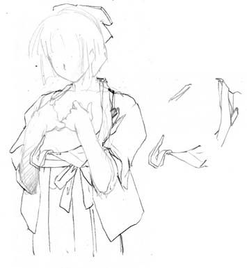 artist: Orimiya Mai (puriori-soft) / character sheet drawings for [Gage] Bishoku (pc game) 172
