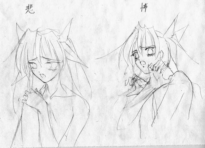 artist: Orimiya Mai (puriori-soft) / character sheet drawings for [Gage] Bishoku (pc game) 188