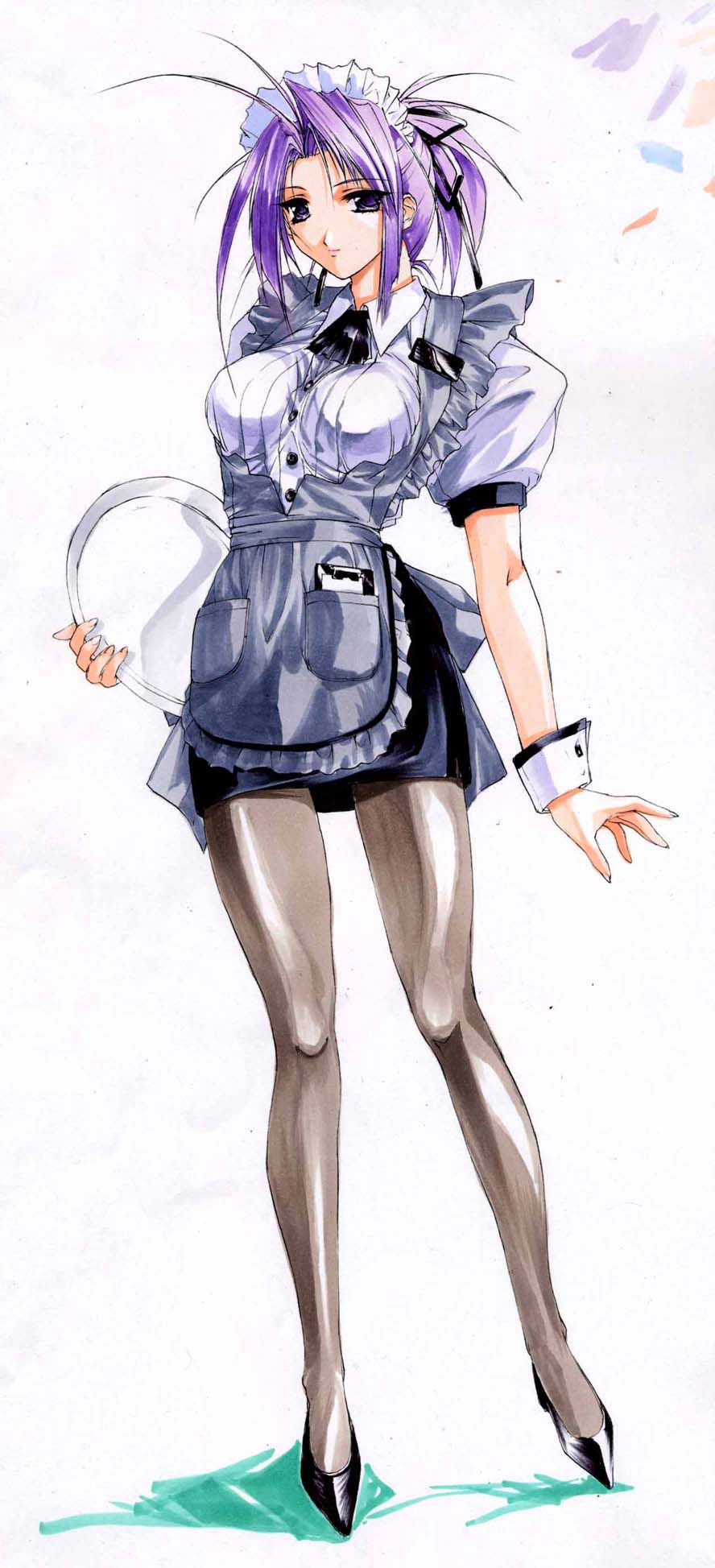 artist: Orimiya Mai (puriori-soft) / character sheet drawings for [Gage] Bishoku (pc game) 213