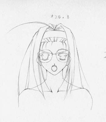 artist: Orimiya Mai (puriori-soft) / character sheet drawings for [Gage] Bishoku (pc game) 239