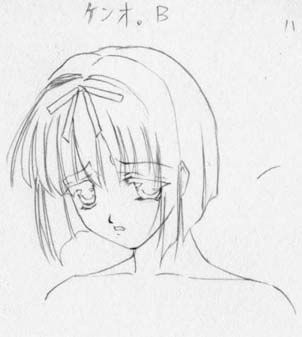 artist: Orimiya Mai (puriori-soft) / character sheet drawings for [Gage] Bishoku (pc game) 254