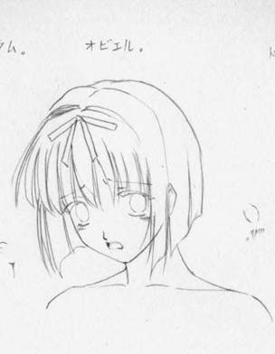 artist: Orimiya Mai (puriori-soft) / character sheet drawings for [Gage] Bishoku (pc game) 257