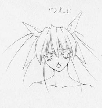 artist: Orimiya Mai (puriori-soft) / character sheet drawings for [Gage] Bishoku (pc game) 270