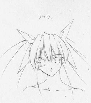 artist: Orimiya Mai (puriori-soft) / character sheet drawings for [Gage] Bishoku (pc game) 271