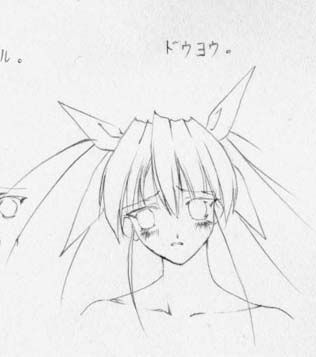 artist: Orimiya Mai (puriori-soft) / character sheet drawings for [Gage] Bishoku (pc game) 274