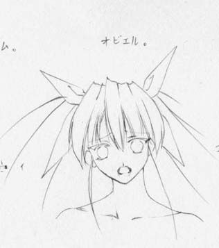 artist: Orimiya Mai (puriori-soft) / character sheet drawings for [Gage] Bishoku (pc game) 275