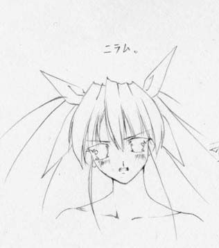artist: Orimiya Mai (puriori-soft) / character sheet drawings for [Gage] Bishoku (pc game) 276