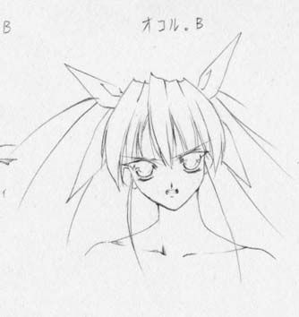 artist: Orimiya Mai (puriori-soft) / character sheet drawings for [Gage] Bishoku (pc game) 277