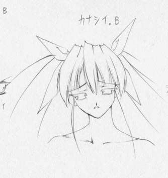 artist: Orimiya Mai (puriori-soft) / character sheet drawings for [Gage] Bishoku (pc game) 282