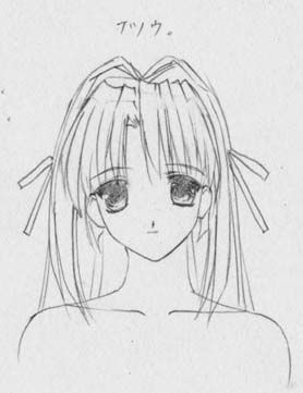 artist: Orimiya Mai (puriori-soft) / character sheet drawings for [Gage] Bishoku (pc game) 293