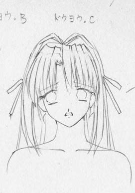 artist: Orimiya Mai (puriori-soft) / character sheet drawings for [Gage] Bishoku (pc game) 296
