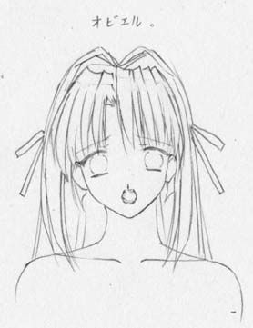 artist: Orimiya Mai (puriori-soft) / character sheet drawings for [Gage] Bishoku (pc game) 297