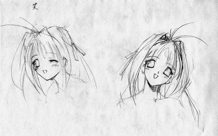 artist: Orimiya Mai (puriori-soft) / character sheet drawings for [Gage] Bishoku (pc game) 303