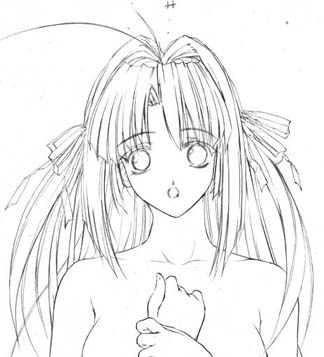 artist: Orimiya Mai (puriori-soft) / character sheet drawings for [Gage] Bishoku (pc game) 304