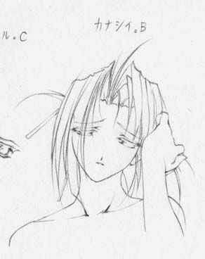 artist: Orimiya Mai (puriori-soft) / character sheet drawings for [Gage] Bishoku (pc game) 311