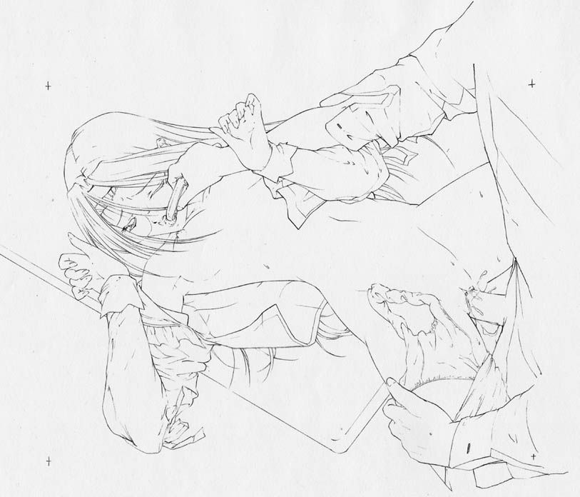 artist: Orimiya Mai (puriori-soft) / character sheet drawings for [Gage] Bishoku (pc game) 51