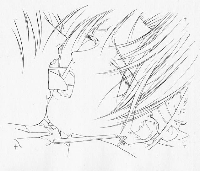 artist: Orimiya Mai (puriori-soft) / character sheet drawings for [Gage] Bishoku (pc game) 83