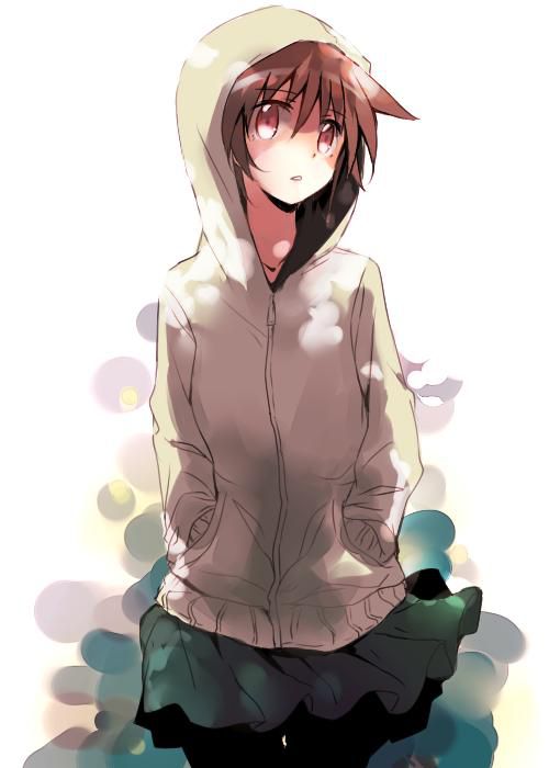 Girls Hoodie-wearing secondary image posting. 28