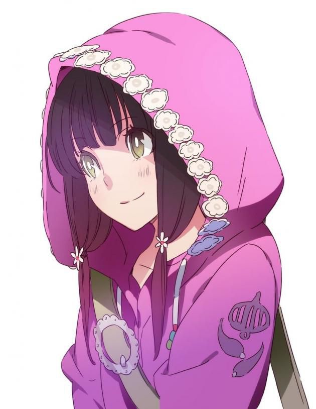 Girls Hoodie-wearing secondary image posting. 3