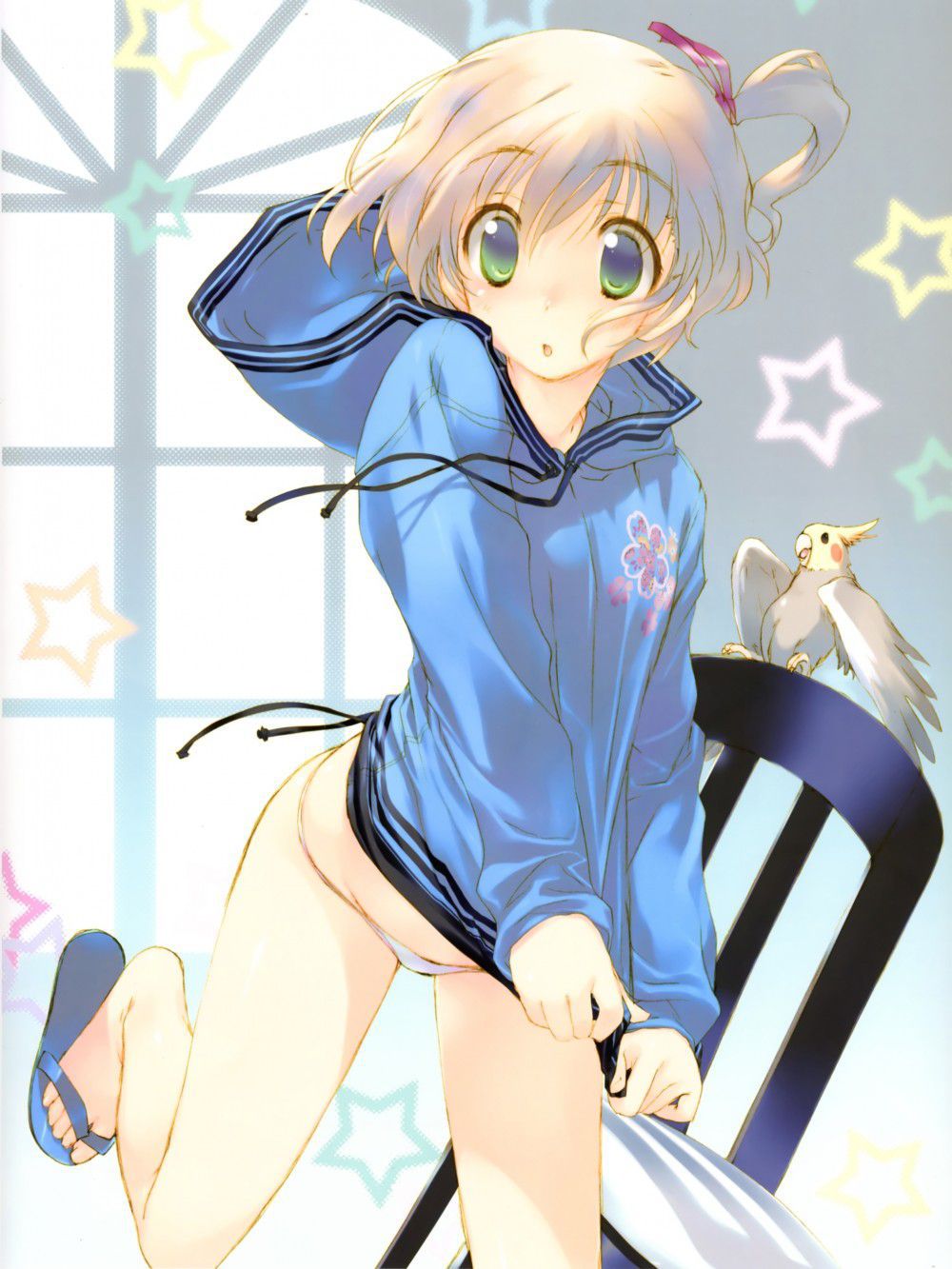 Girls Hoodie-wearing secondary image posting. 7