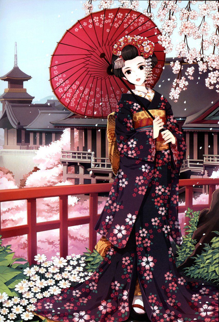 [2次] beautiful kimono girls secondary images [kimono: 24