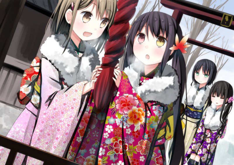 [2次] beautiful kimono girls secondary images [kimono: 38