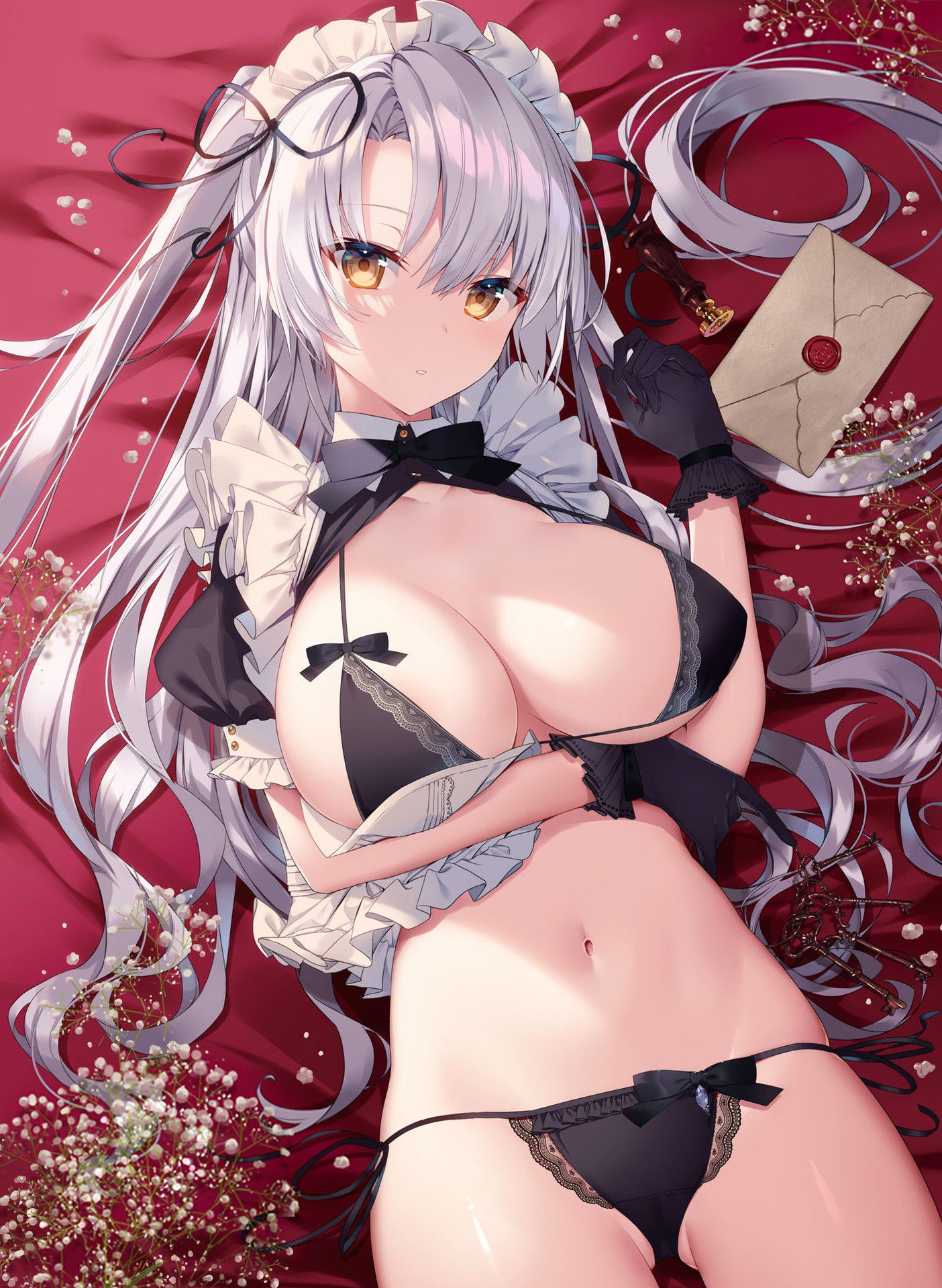 【2nd】Erotic image of a beautiful silver-haired beautiful girl Part 31 15