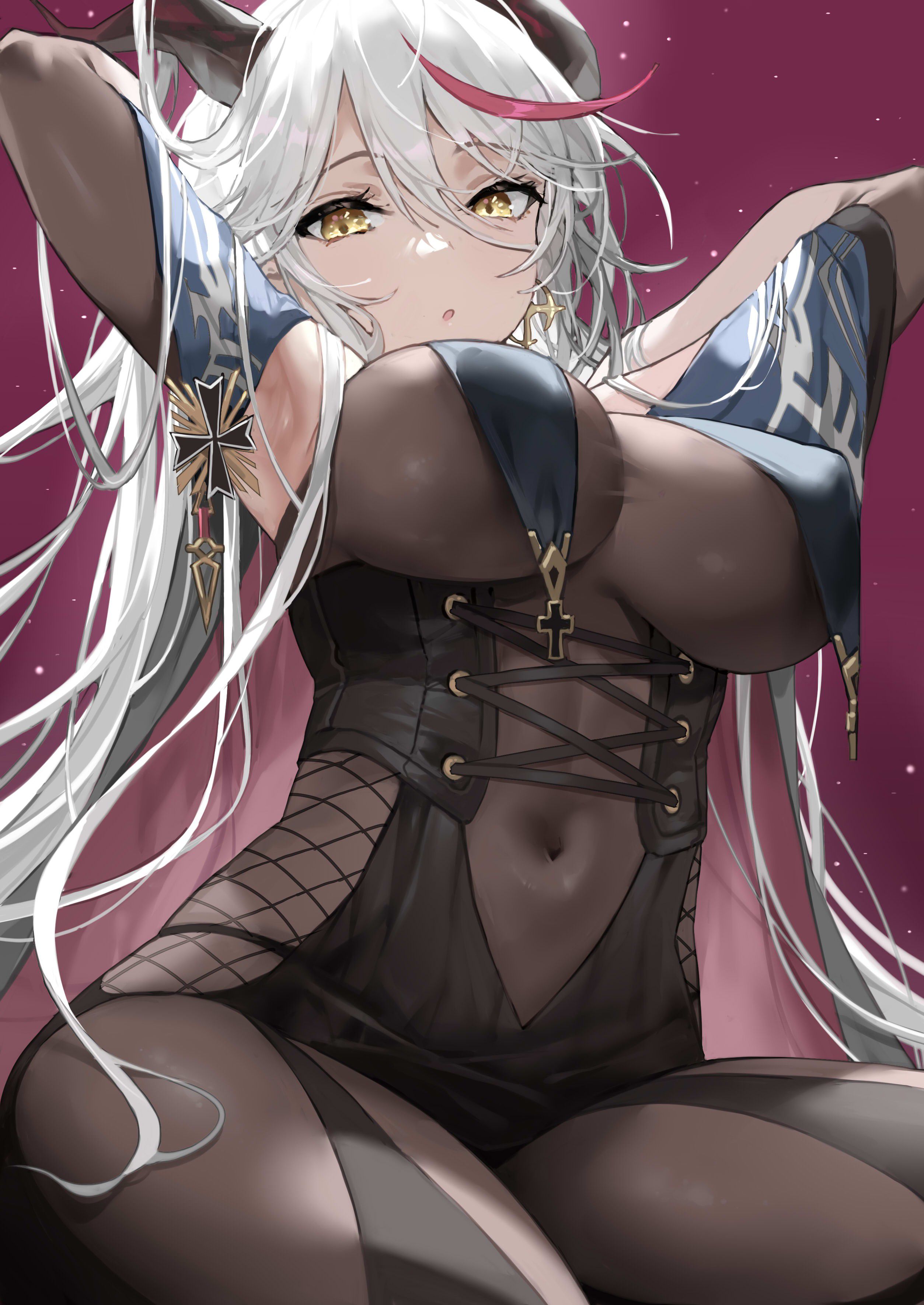 【2nd】Erotic image of a beautiful silver-haired beautiful girl Part 31 6