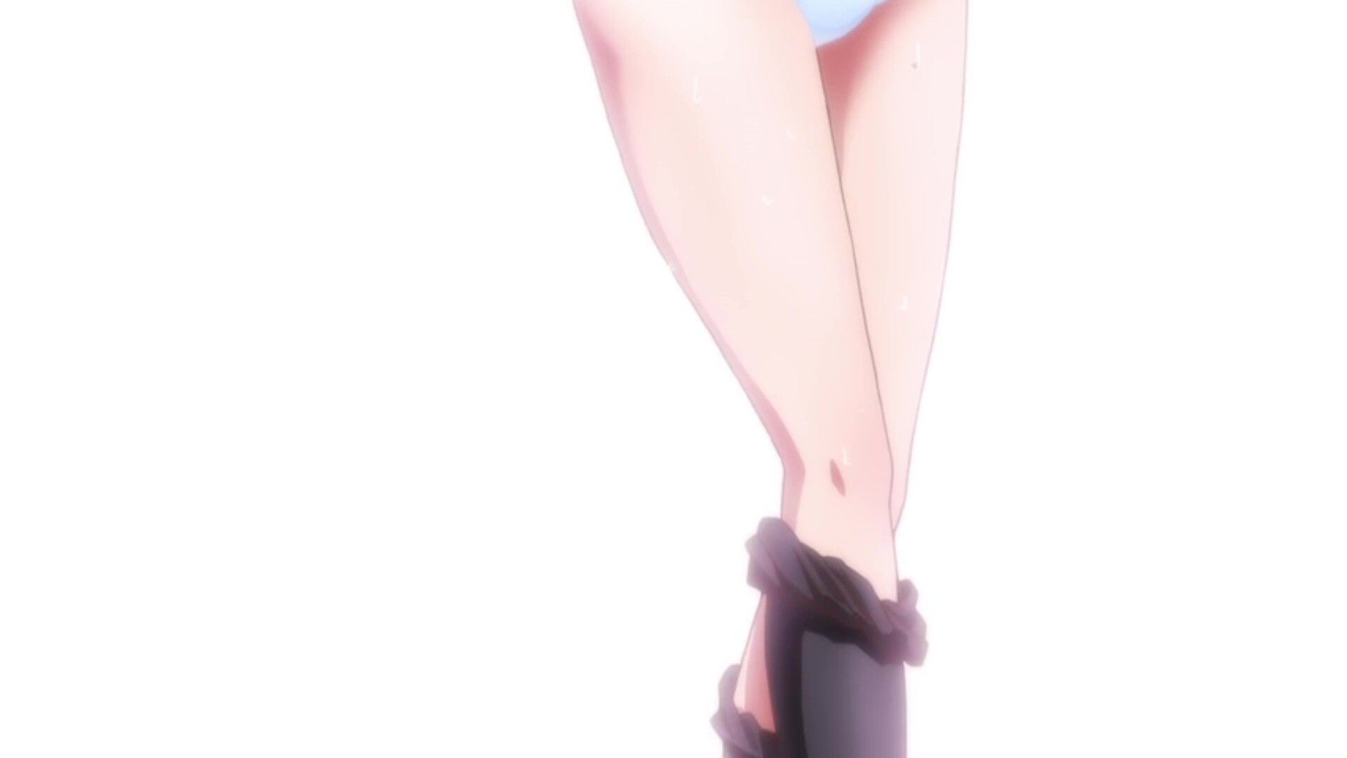 In episode 9 of the anime "Tomodachi Game", an erotic scene in which pants and bra are transparent in the depiction of underwear that is too erotic 13