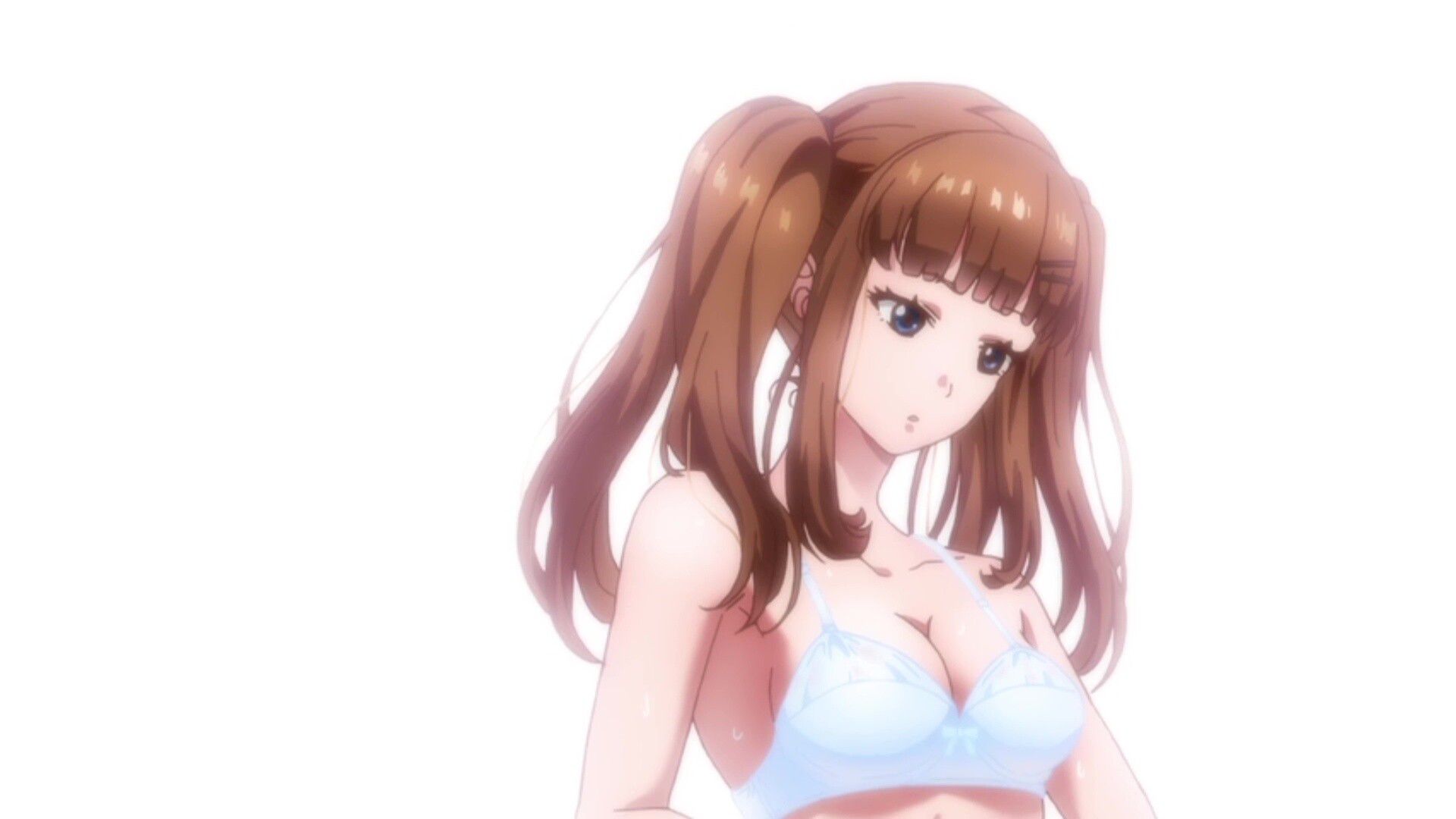 In episode 9 of the anime "Tomodachi Game", an erotic scene in which pants and bra are transparent in the depiction of underwear that is too erotic 19