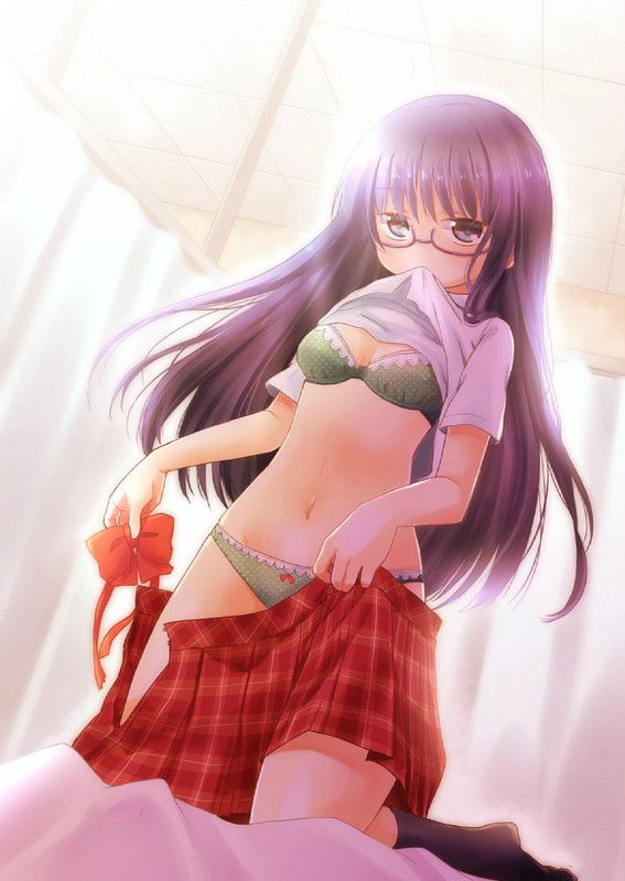 A two-dimensional erotic image of a girl with too many bruises showing her skirt and pants up 4